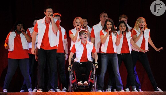 Cory Monteith gnahou fama internacional ao protagonizar a série 'Glee'