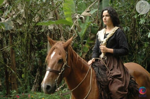 Ana Paula Arósio estrela o filme 'Anita e Garibaldi', rodado em 2005 e que será lançado em setembro