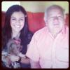 A irmã de Alexandre Pato, Gisele, homenageou o avô Elizeu com uma foto postada na última quinta-feira, 1º de agosto de 2013