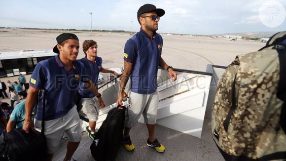 Segundo o jornal espanhol 'Sport', 'O 'outro' Neymar também convence o Barça'