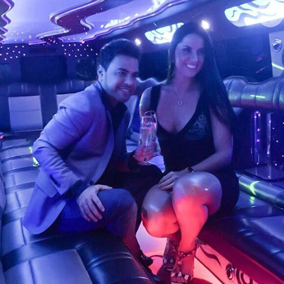 Graciele Lacerda teria brigado com Zezé Di Camargo e dito que não merece ser humilhada pelas filhas dele