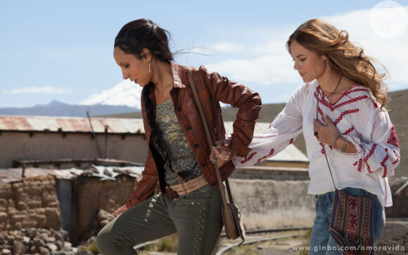 Alejandra (Maria Maya) e Paloma (Paolla Oliveira) eram próximas na primeira fase de 'Amor à Vida', mas para Maria Maya sua personagem não era tão amiga assim da 'rival'