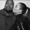 Kim Kardashian e Kanye West foram à festa de Kendall