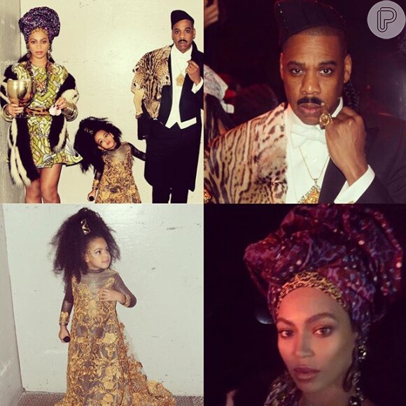 Beyoncé compartilhou foto da família no Instagram há poucos dias