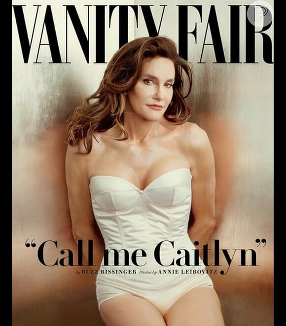 Cait posou como mulher pela primeira vez em junho deste ano para a revista 'Vanity Fair'