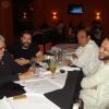 Murilo Benício, o diretor Jose Luiz Villamarim, o diretor de fotografia Walter Carvalho, e o roteirista George Moura jantaram no restaurante Favorito, na Orla de Petrolina, no sábado, 17 de agosto de 2013