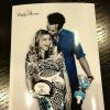 Fergie e Josh Duhamel na foto do chá de bebê da cantora