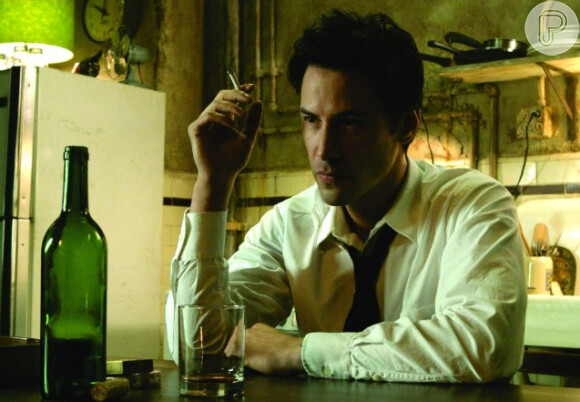 Keanu Reeves foi o protagonista do filme de terror 'Constantine' (2005)