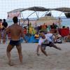 Rodrigo Hilbert exibiu boa forma e disposição em partida de vôlei na praia do Leblon, na Zona Sul do Rio