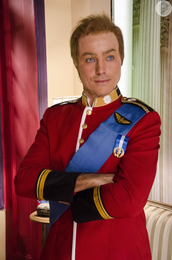 Ricardo Pereira interpretou o Príncipe William no programa humorístico 'Casseta e Planeta'