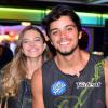 Juliana Paiva e Rodrigo Simas curtiram o Rock in Rio juntos em um dos camarotes