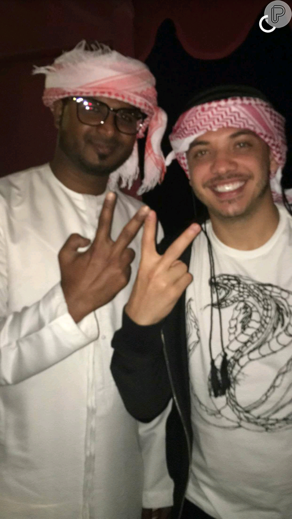 Wesley Safadão curte viagem a Dubai com a mulher, Thyane Dantas