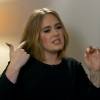 Adele relembra desafinada no Grammy 2016 no 'Fantástico', em 21 de fevereiro de 2016