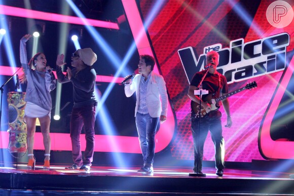 Claudia Leitte, Carlinhos Brown, Daniel e Lulu Santos são os jurados da segunda temporada do 'The Voice Brasil'