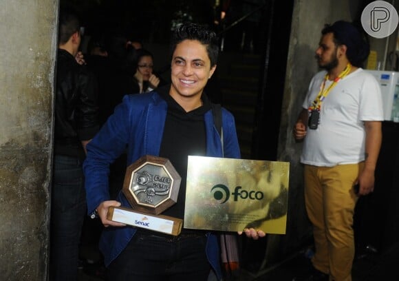 Thammy Miranda foi uma das premiadas na 12ª edição do Prêmio Jovem Brasileiro