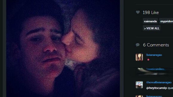 Lívian Aragão troca carinho em fotos com amigo e mãe diz: 'Não é namoro'