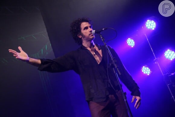 Eriberto Leão apresenta a peça 'Jim Morrison' na Festa Internacional de Teatro de Angra, no Rio