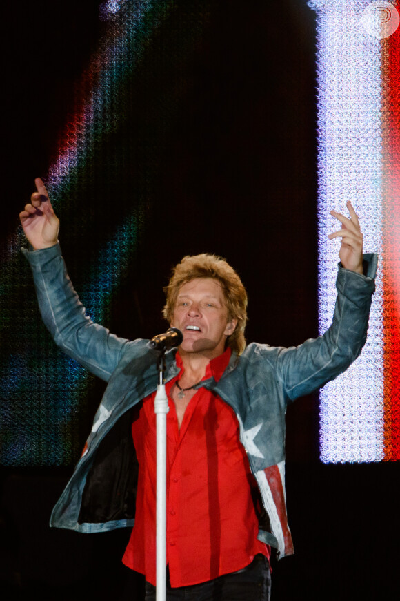 Jon Bon Jovi participou do Rock in Rio 2013