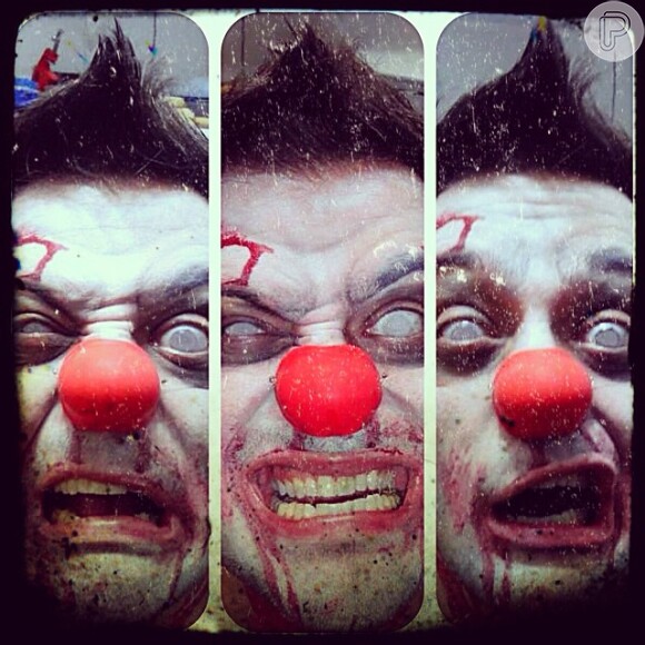 O ex-BBB Marx Porto postou uma foto macabra no Instagram: 'Bom dia Crianças!!! Dia de exorcizar demônios!'