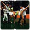 Gracyanne Barbosa nos ensaios do quadro 'Se Joga na Dança', do 'Melhor do Brasil'
