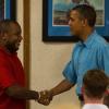 O presidente Barack Obama presta homenagem a militares no Havaí