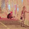 Na manhã desta terça-feira, 5 de novembro de 2013, Justin Bieber foi flagrado grafitando um muro em São Conrado, Zona Sul do Rio