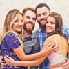 Mateus, da dupla com Jorge, se casa no civil com Marcela Barra nesta quarta-feira, dia 06 de julho de 2016