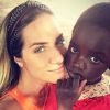 Giovanna Ewbank conheceu diversas crianças carentes quando fez trabalho voluntário no Malauí