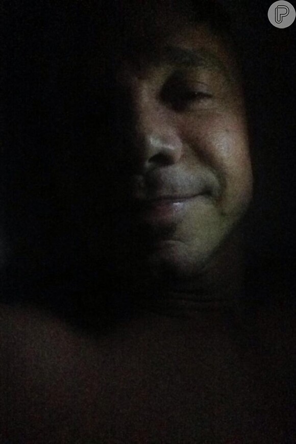 Netinho publica sua primeira foto após ficar 4 meses internado, em 7 de novembro de 2013