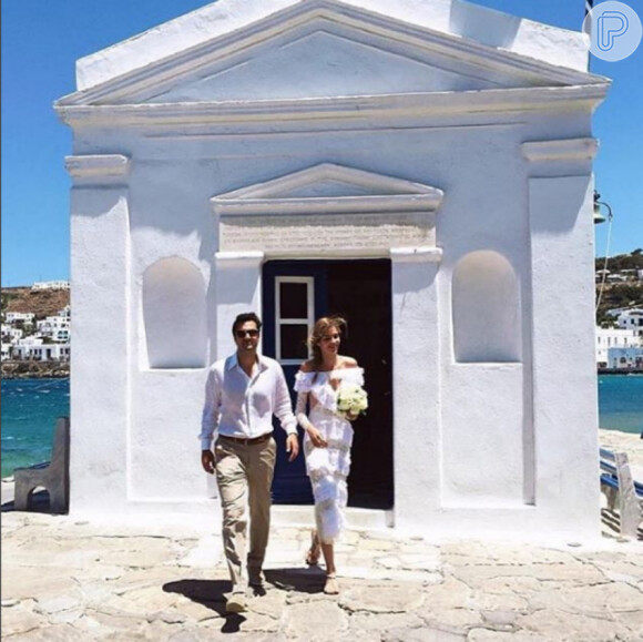 A modelo Ana Beatriz Barros se casou na manhã desta quinta-feira, 7 de julho de 2016, com o empresário egípcio Karim El Chiaty