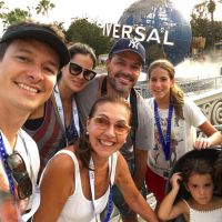 Rodrigo Faro viaja de férias com a mulher e as filhas para Orlando. Fotos!
