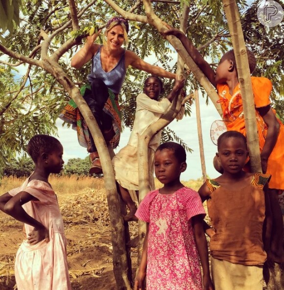 'Giovanna Ewbank  voltou do Malauí com a ideia fixa de ajudar aquelas crianças de alguma forma', disse fonte do jornal 'Extra'