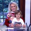 Ana Maria Braga recebeu mais uma vez o neto Bento, de 4 anos, no 'Mais Você', nesta sexta-feira, 8 de julho de 2016: 'Meu apresentador favorito'