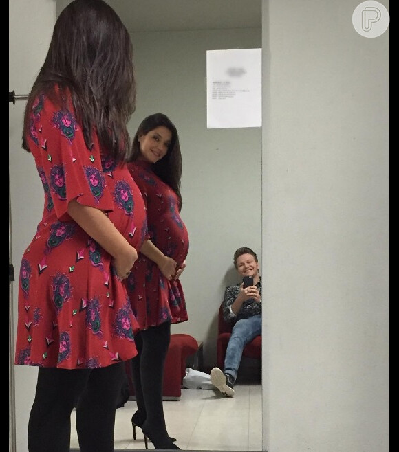 Thais Fersoza e Michel Teló já são papais!