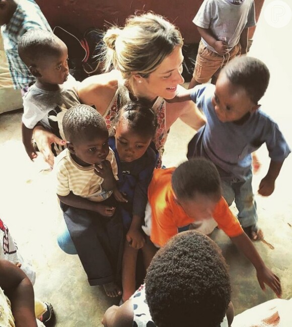 Giovanna Ewbank se encantou com o país durante uma visita em 2015, para uma reportagem do 'Domingão do Faustão'