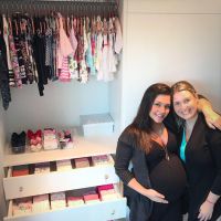 Thais Fersoza arruma armário da filha com personal organizer: 'Impecável'