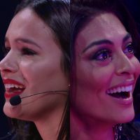 Bruna Marquezine e Juliana Paes choram durante homenagem no 'Tamanho Família'