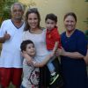 Wanessa Camargo desembarcou em Goiânia e foi direto para a casa dos avós Francisco e Helena, nesta segunda-feira, 11 de julho de 2016