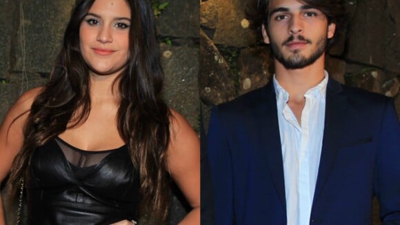 Ex-namorados, Giulia Costa e Brenno Leone vão a mesma festa no Rio