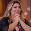 Fabiana Karla chora com homenagem dos filhos no programa 'Tamanho Família': 'Estrelas da minha vida', neste domingo, 17 de julho de 2016