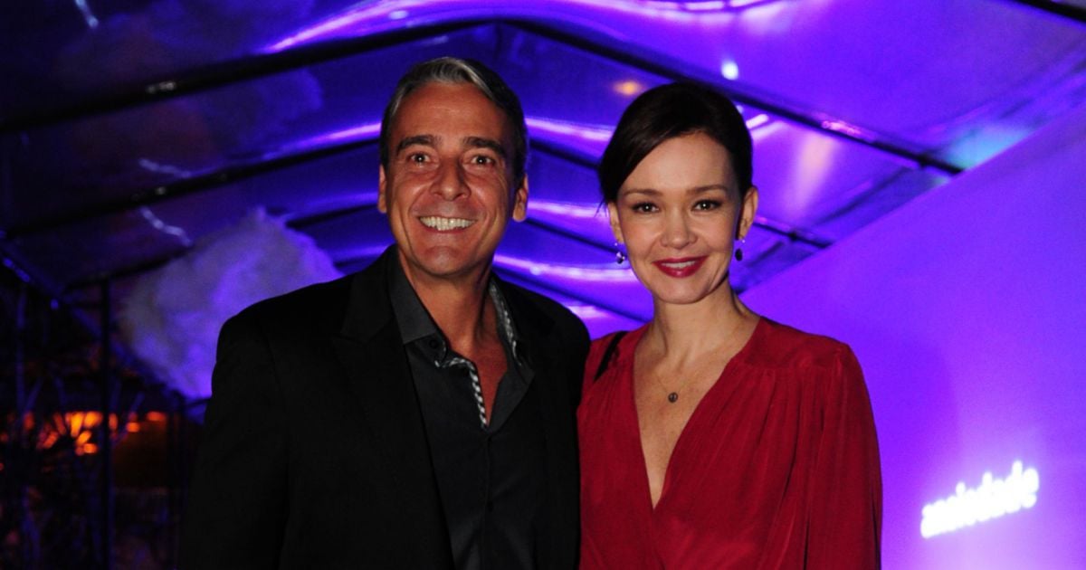 Julia Lemmertz e Alexandre Borges se separaram no ano passado após mais ...