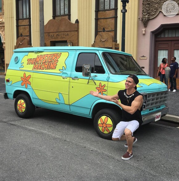Biel está curtindo férias na Disney e tem compartilhado os momentos com seguidores no Instagram