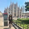 Ludmilla viajou para Itália, onde assistiu um show de Beyoncé e comprou dois tênis da Versace, mostrados em seu Snapchat nesta terça-feira, dia 19 de julho de 2016