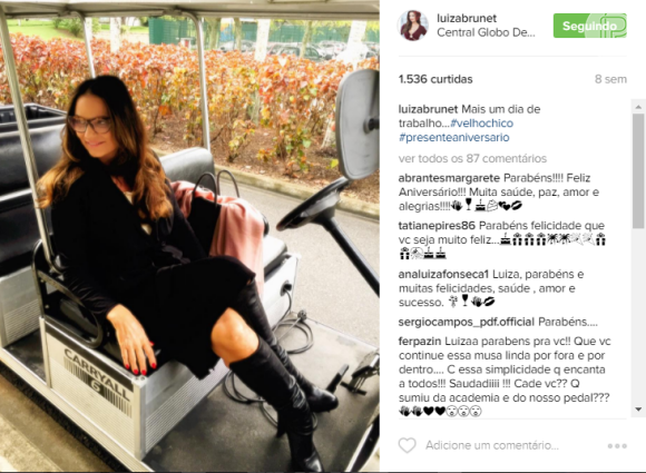 De acordo com a defesa de Lírio Parisotto, Luiza aparece sem olho roxo na foto postada 3 dias depois da agressão