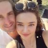 O noivo de Miranda Kerr, Evan Spiegel, é um dos fundadores do Snapchat