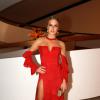 Fiorella Mattheis escolheu um vestido deslumbrante para a entrega do Prêmio Trip Transformadores