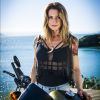 Na novela 'Sol Nascente', Leticia Spiller será motociclista, roqueira e dona de um bar