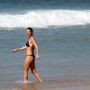 ​Letícia Birkheuer na praia de Ipanema, Rio de Janeiro, nesta sexta-feira, 15 de novembro de 2013