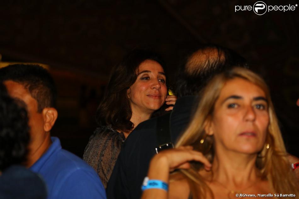 Marisa Orth no festival Back2Black 2013, no Rio