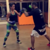 Bruna Marquezine mostrou que treina muay thai para manter a boa forma